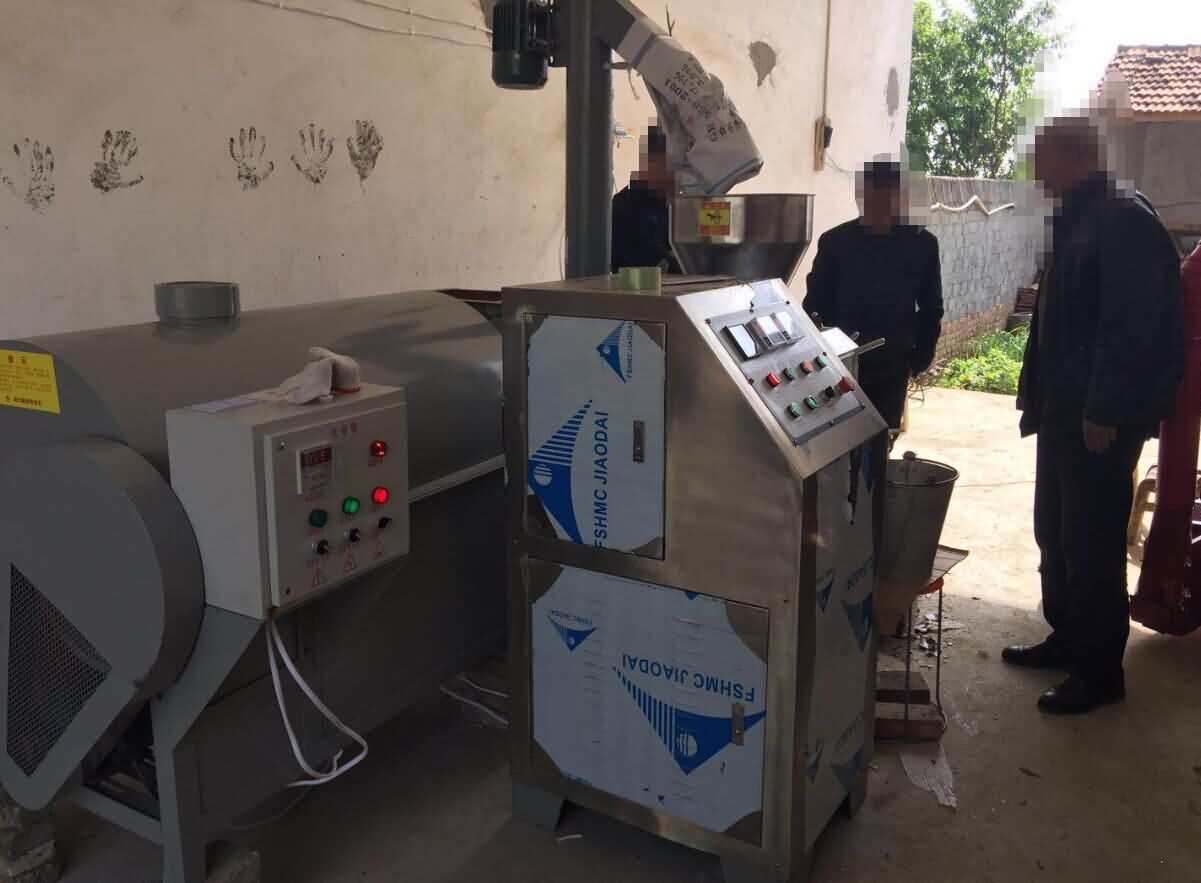 炒貨機、提升機、榨油機
